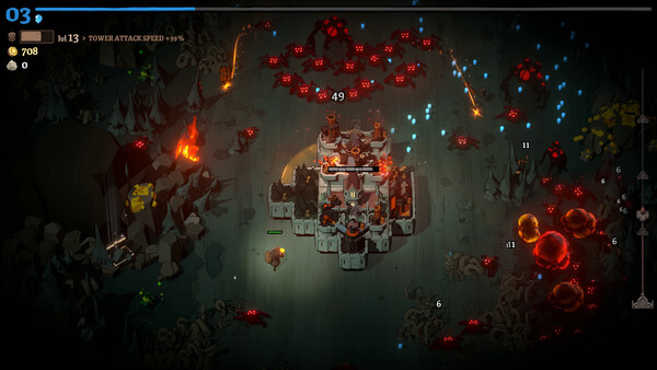 Monsters Are Coming! Rock & Road Gameplay Screenshot 1